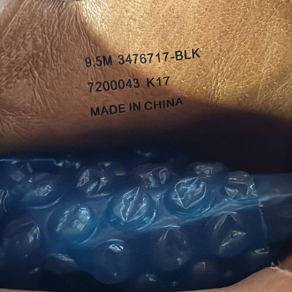 Frye Women's Lena Zip Mule Black Sneakers Flat 9.5 M - Picture 6 of 6